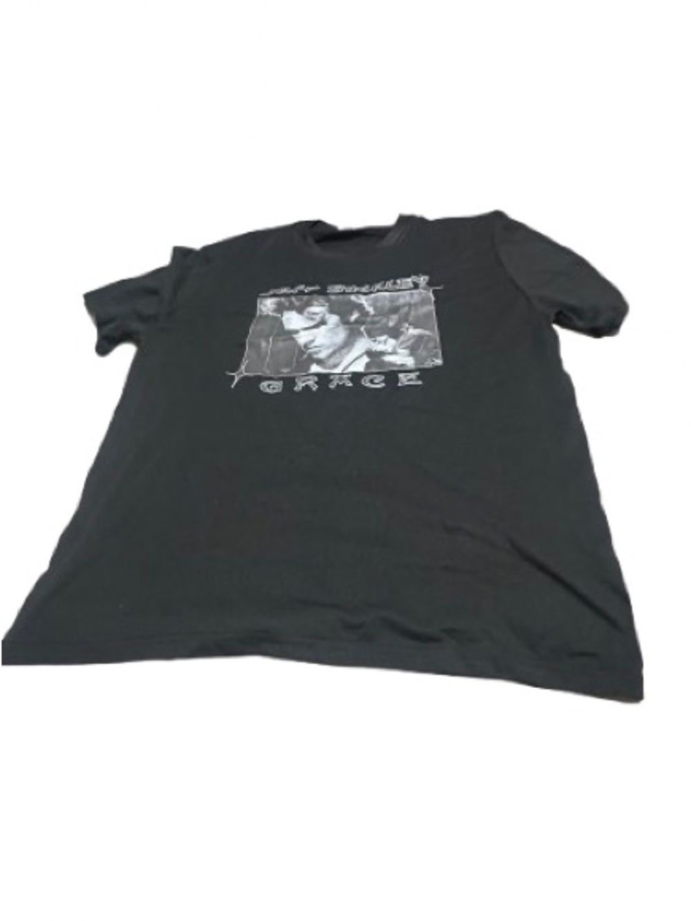 Black Graphic Jeff  Buckley  Men's T-Shirt